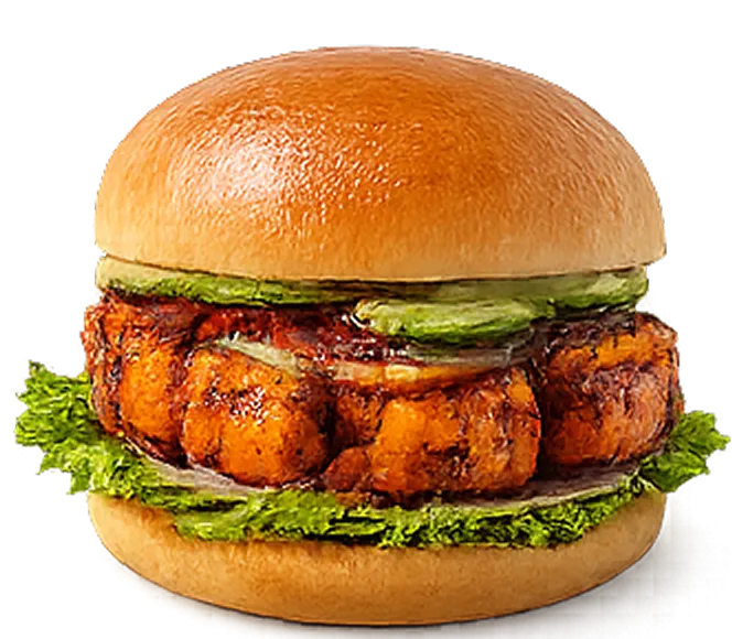 Paneer Tikka Burger